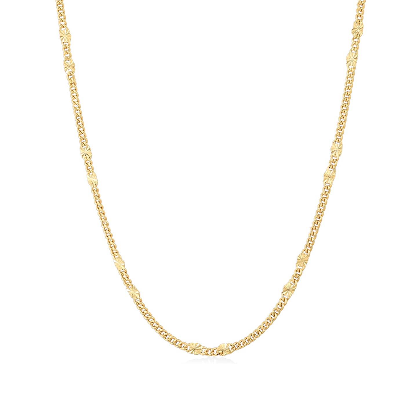 18kt Gold-plated Chain Necklace