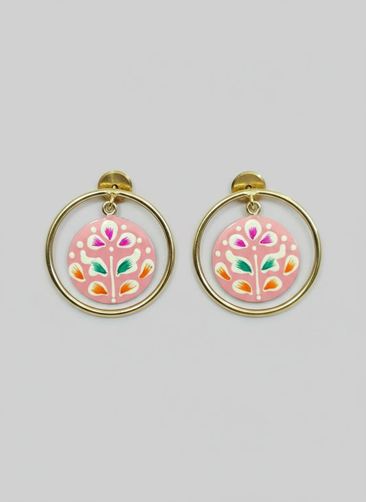 Navrang - Floral Hoop