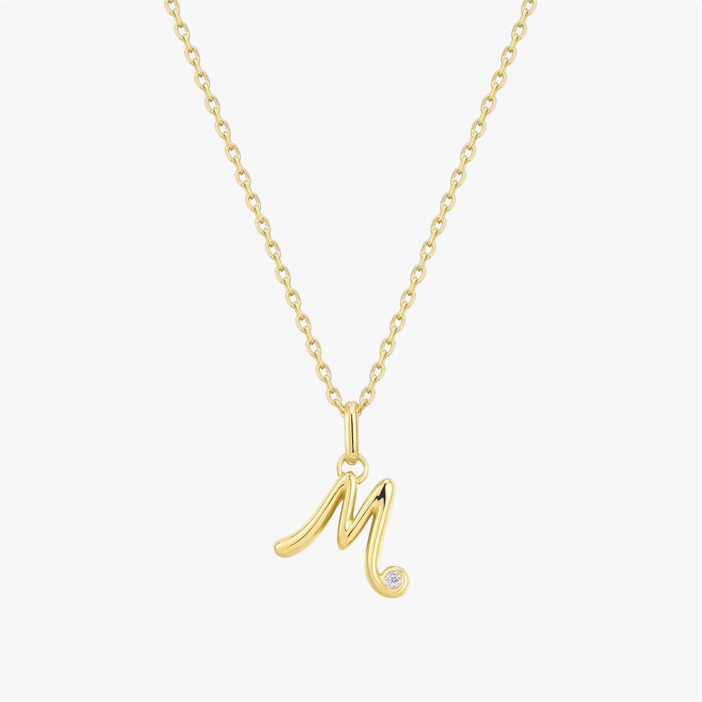 Initial Icon Necklace - M