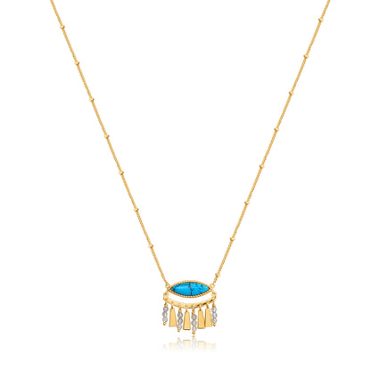 Neelkamal Blue Lotus Necklace