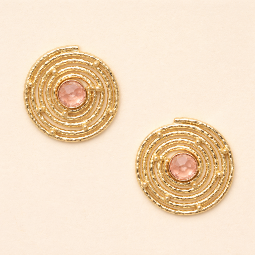 Raaga - Stone Concentric Stud