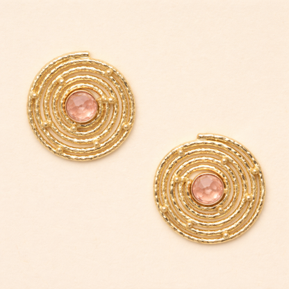Raaga - Stone Concentric Stud