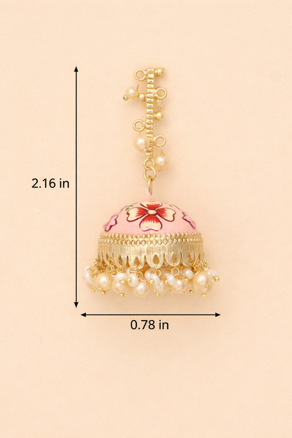 Navrang- Lotus bloom Jhumka