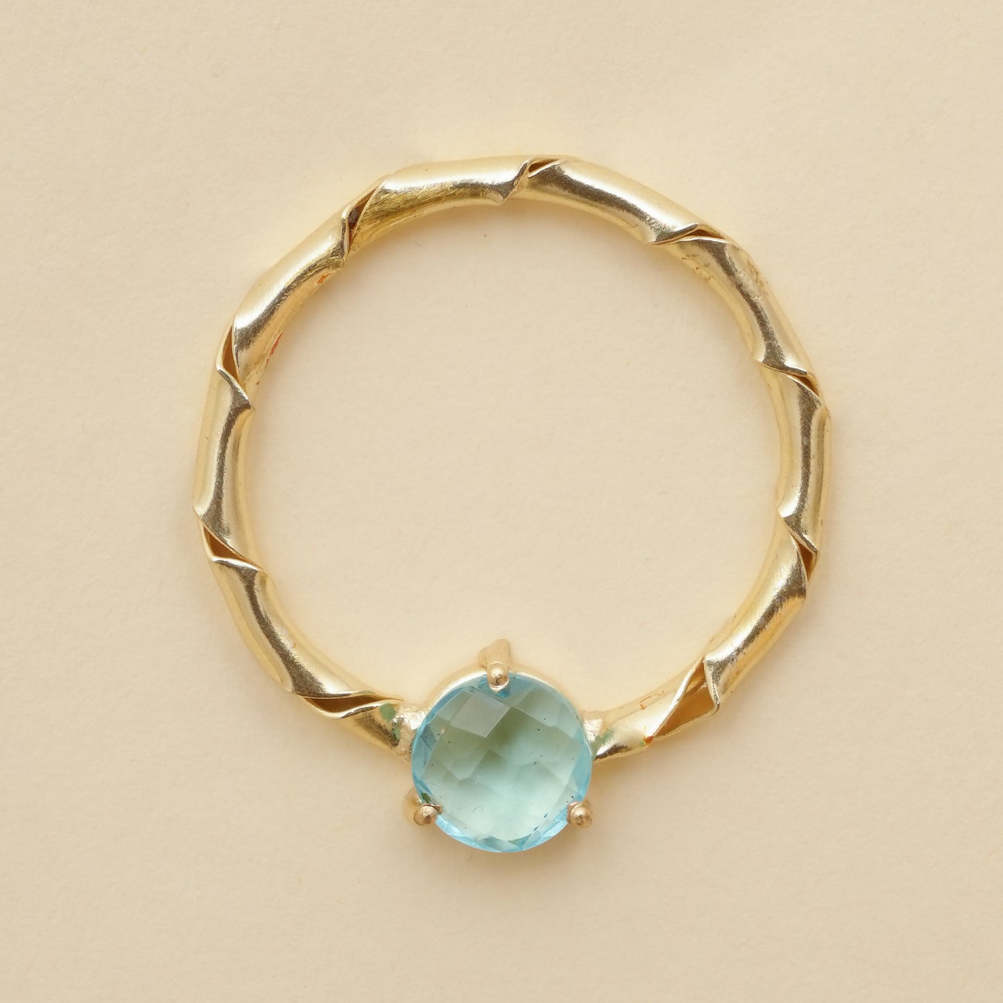 Raaga - Stone hoop Stud