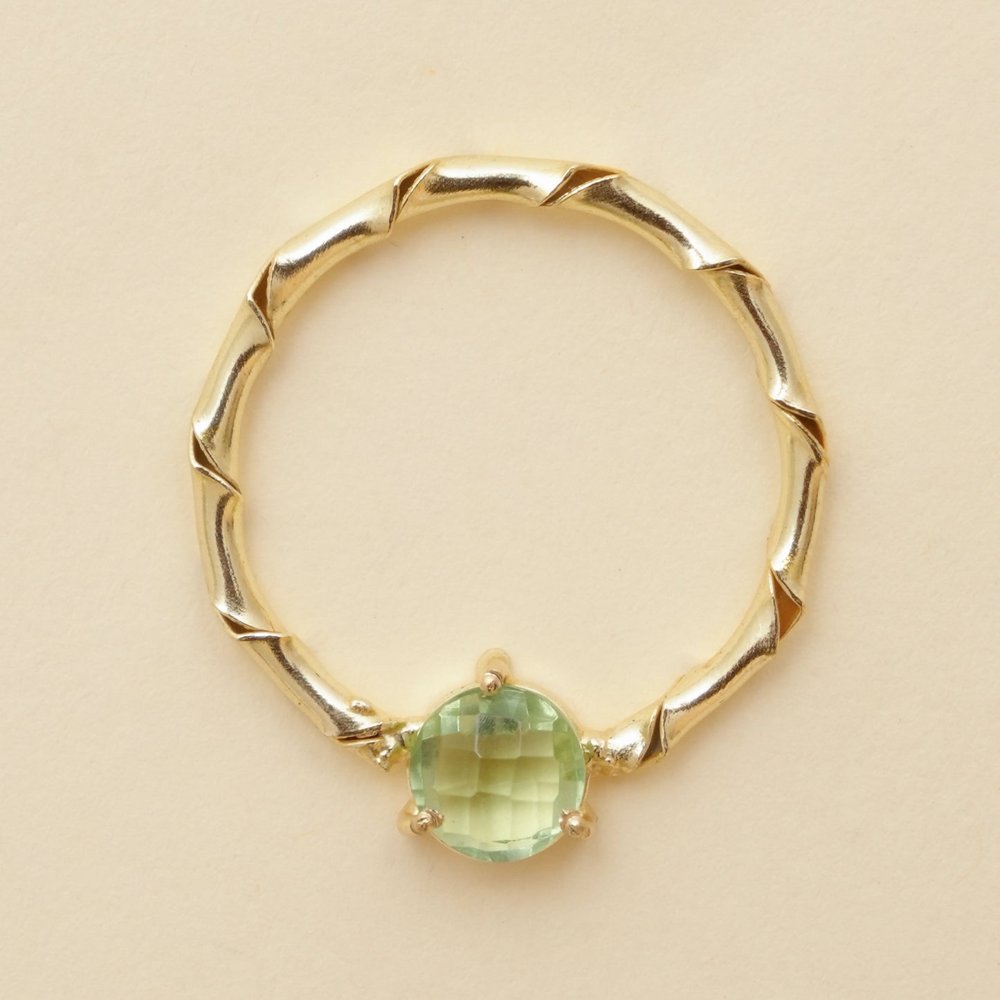Raaga - Stone hoop Stud