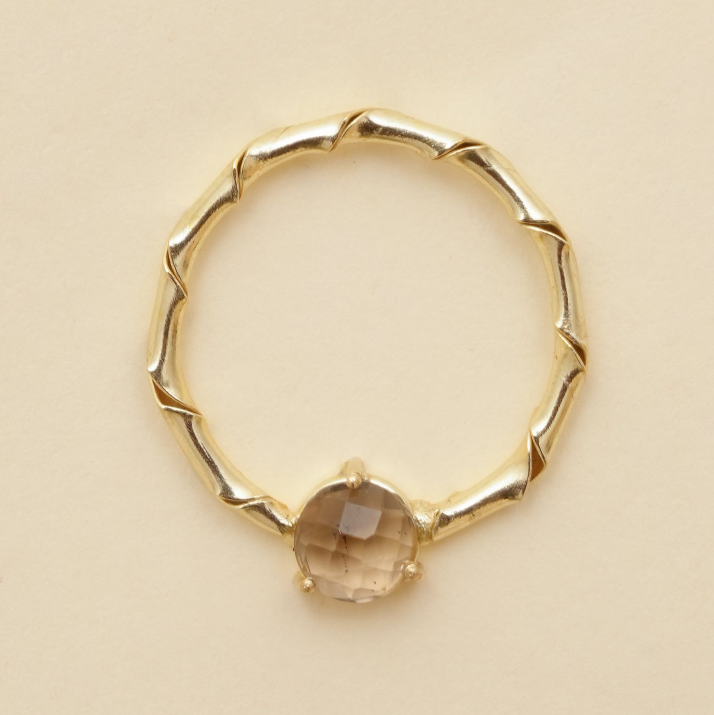Raaga - Stone hoop Stud