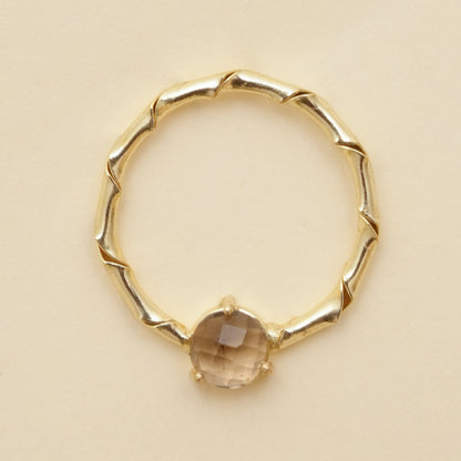 Raaga - Stone hoop Stud