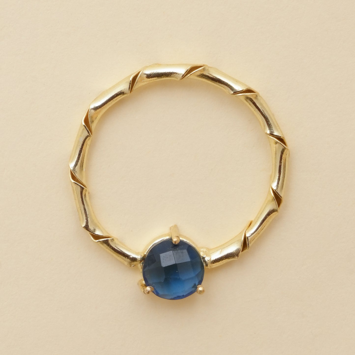 Raaga - Stone hoop Stud