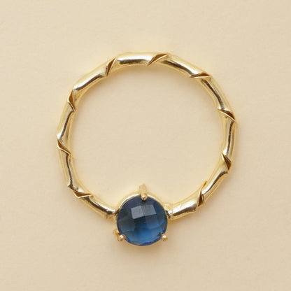 Raaga - Stone hoop Stud