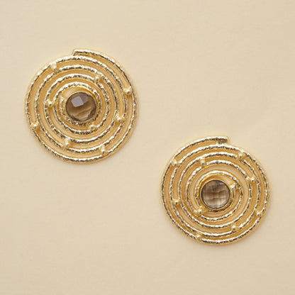 Raaga - Stone Concentric Stud