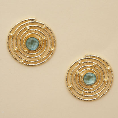 Raaga - Stone Concentric Stud