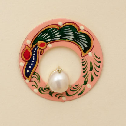 Navrang-Mayur-Kala  Stud Hoops
