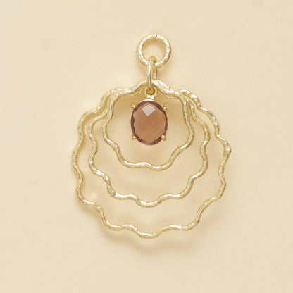 Raaga - Floral Wave Drop Earrings