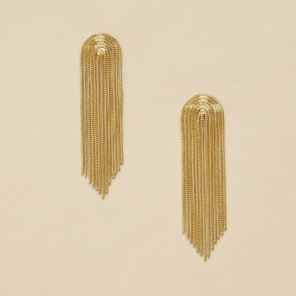 Aurora - Golden Waterfall Earring