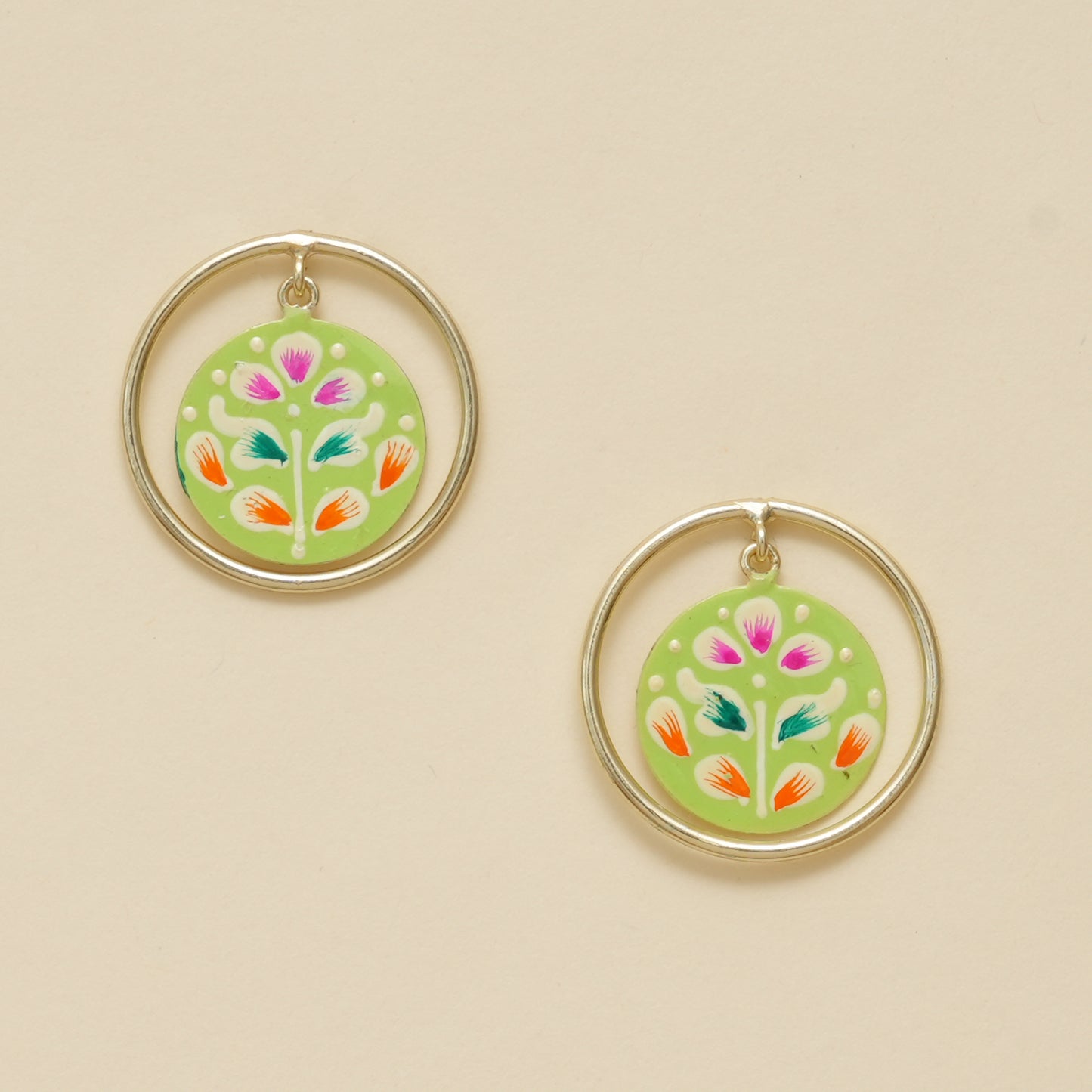 Navrang - Floral Hoop