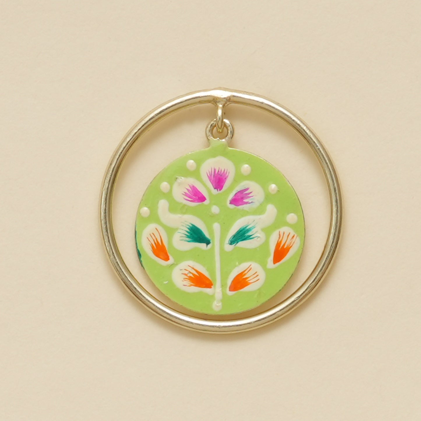 Navrang - Floral Hoop
