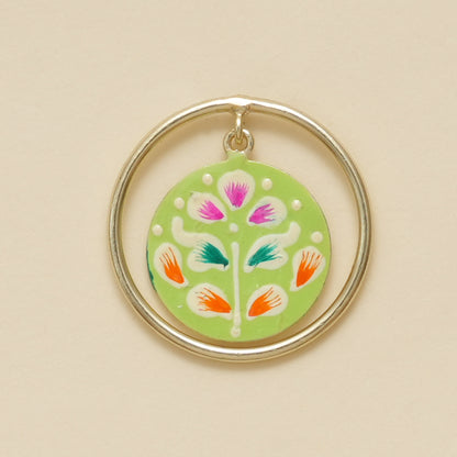 Navrang - Floral Hoop