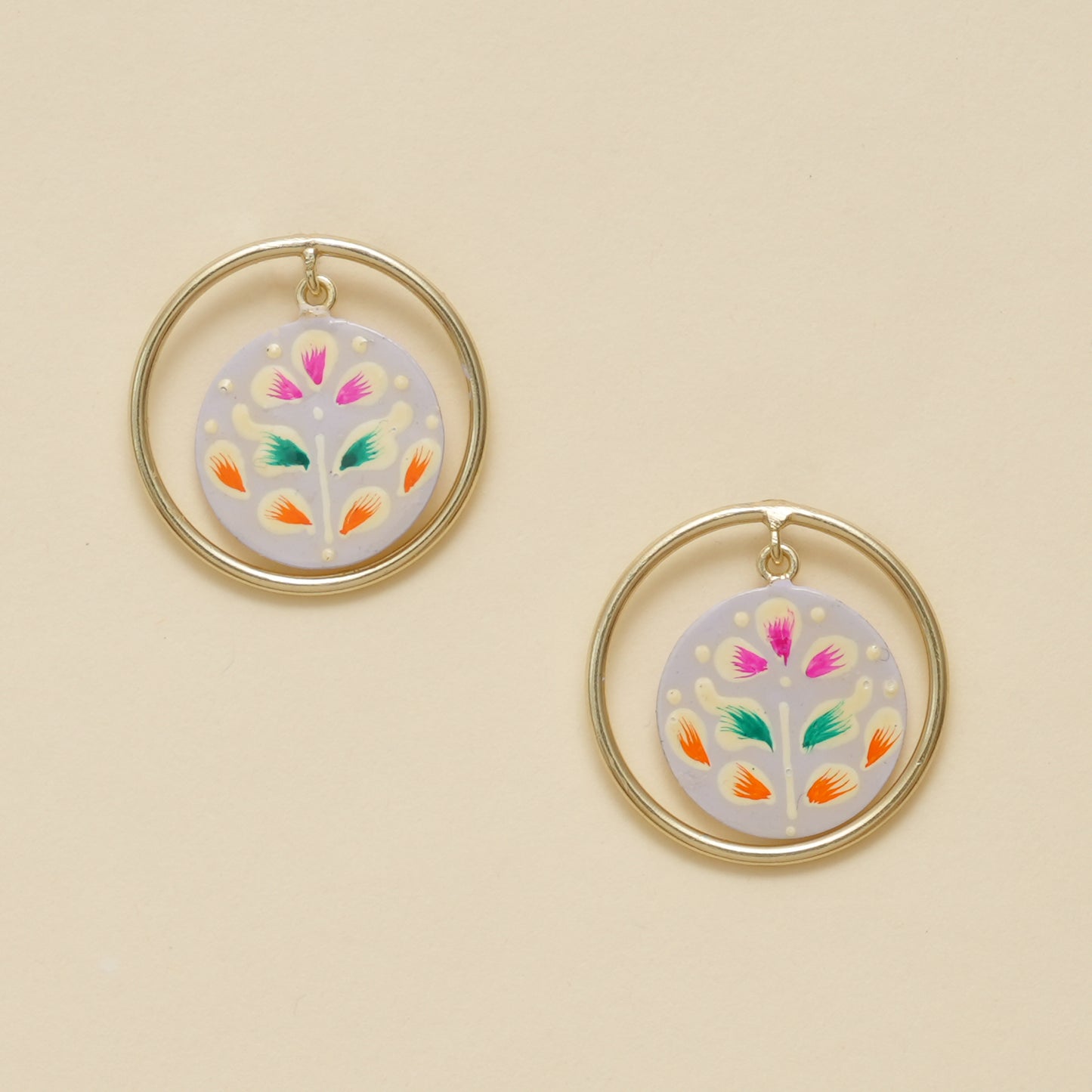 Navrang - Floral Hoop