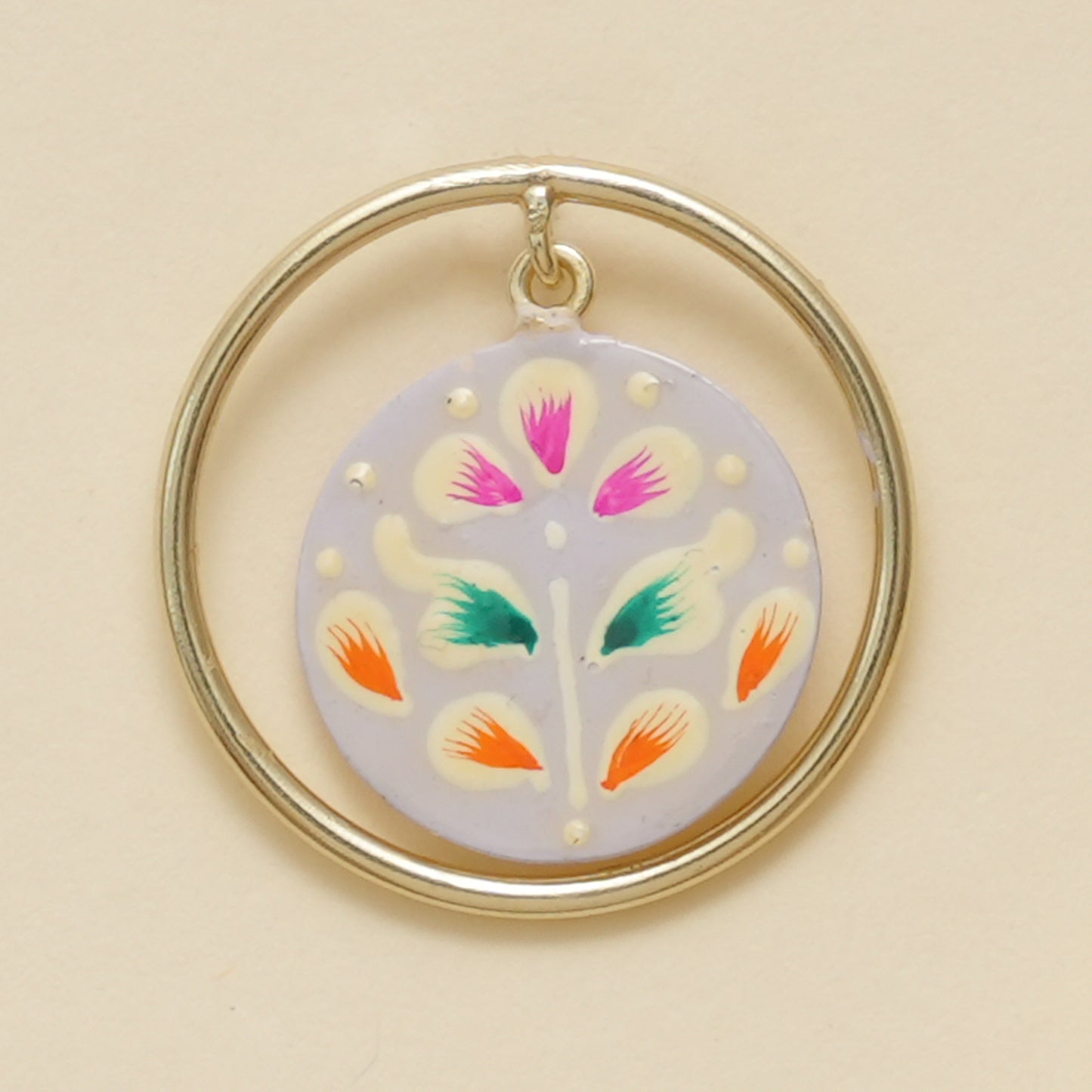 Navrang - Floral Hoop