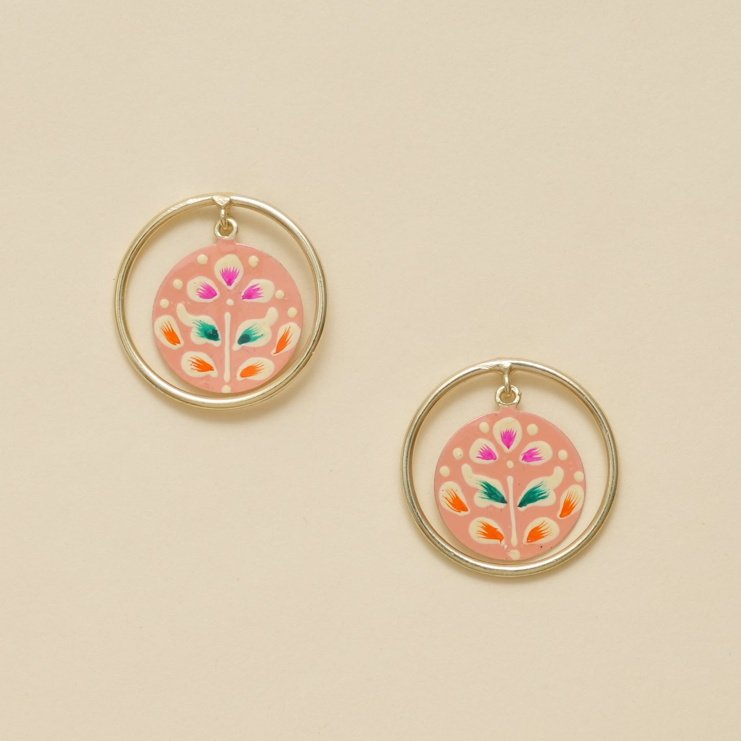 Navrang - Floral Hoop