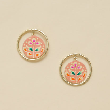 Navrang - Floral Hoop