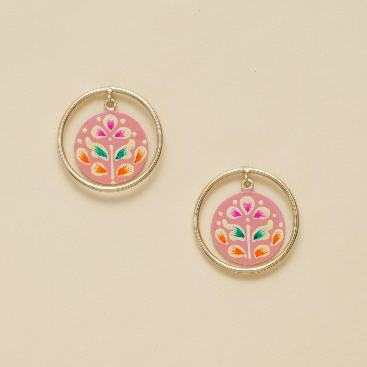 Navrang - Floral Hoop
