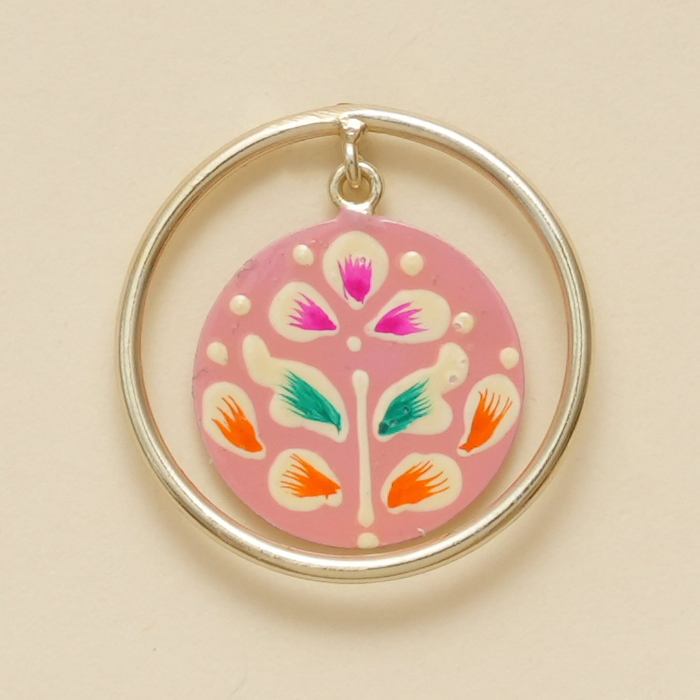 Navrang - Floral Hoop