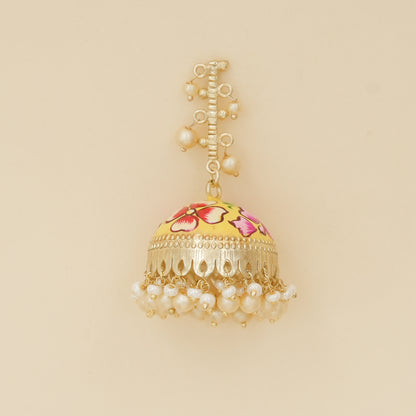 Navrang- Lotus bloom Jhumka