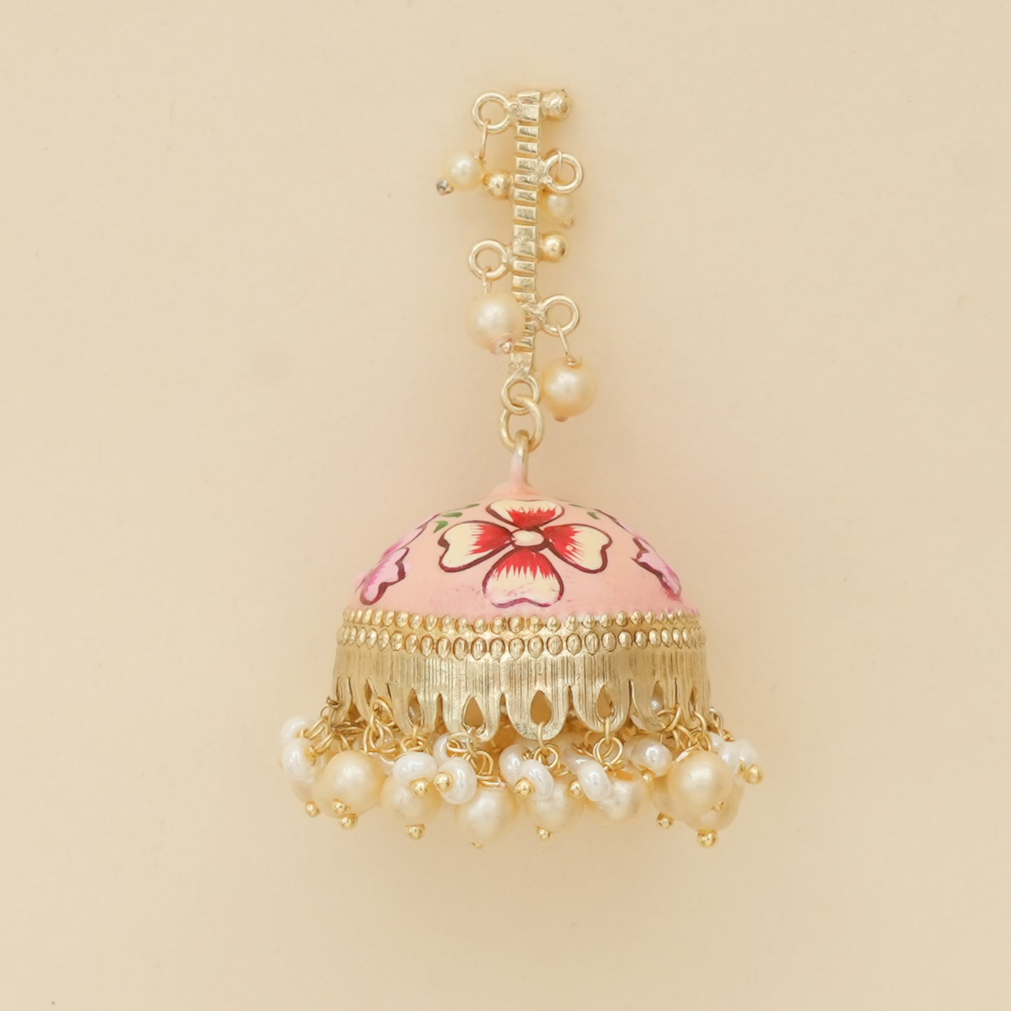 Navrang- Lotus bloom Jhumka