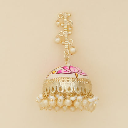 Navrang- Lotus bloom Jhumka