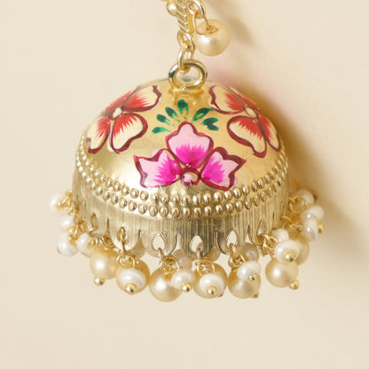 Navrang- Lotus bloom Jhumka