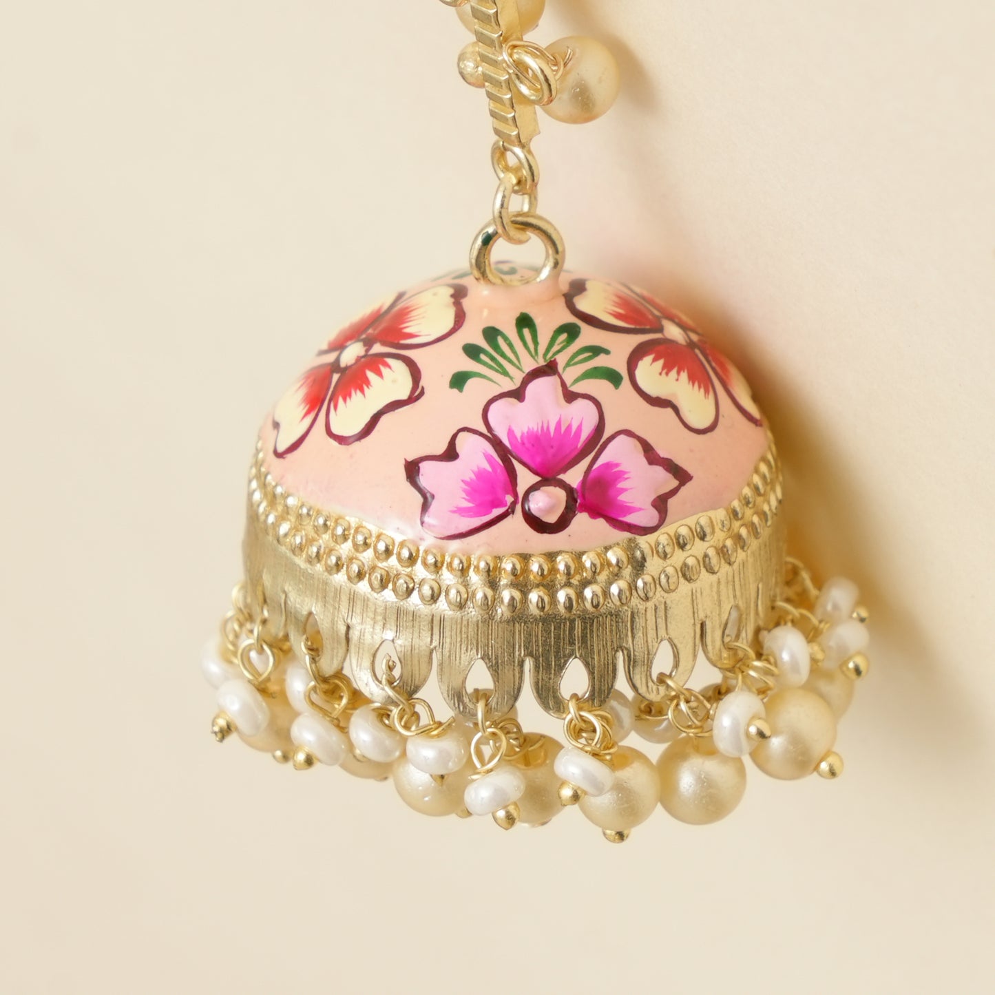 Navrang- Lotus bloom Jhumka