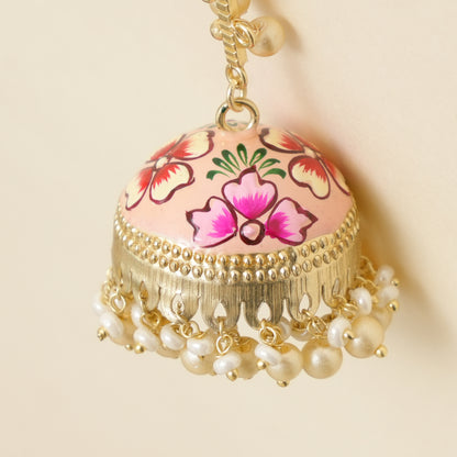 Navrang- Lotus bloom Jhumka