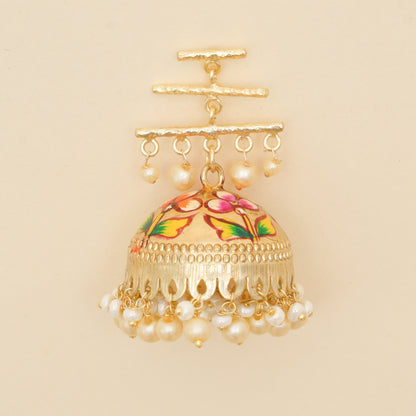 Navraang- Floral Jhumka