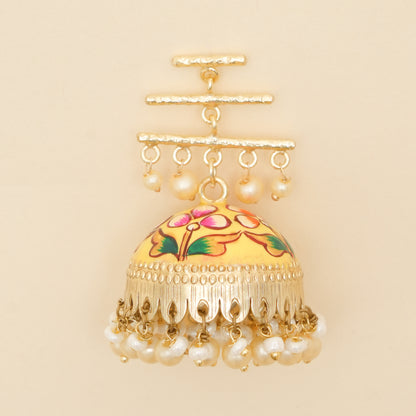 Navraang- Floral Jhumka