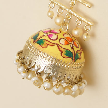Navraang- Floral Jhumka