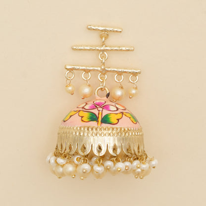 Navraang- Floral Jhumka