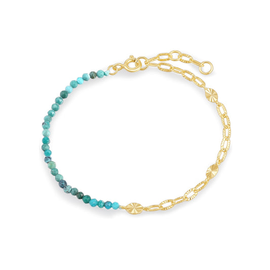 Neelkamal Turquoise Beaded Bracelet