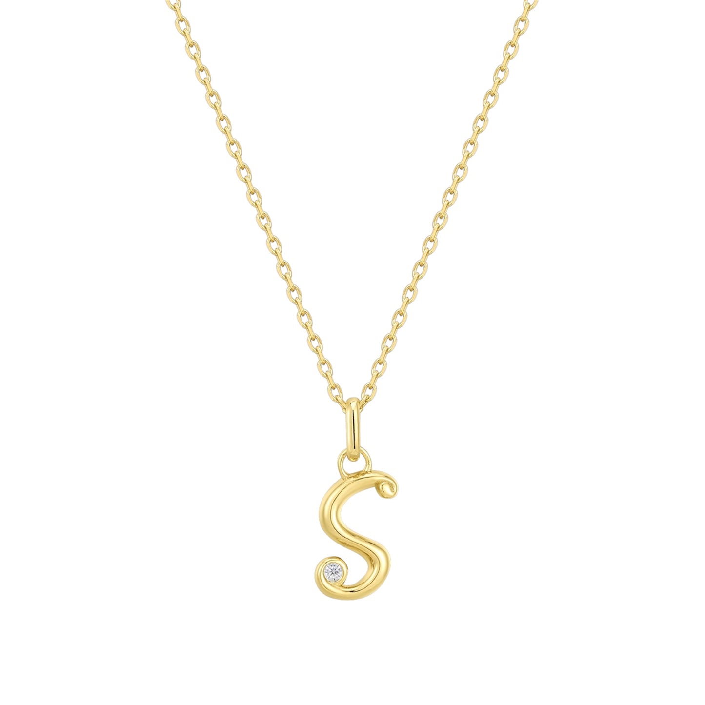 Initial Icon Necklace - S