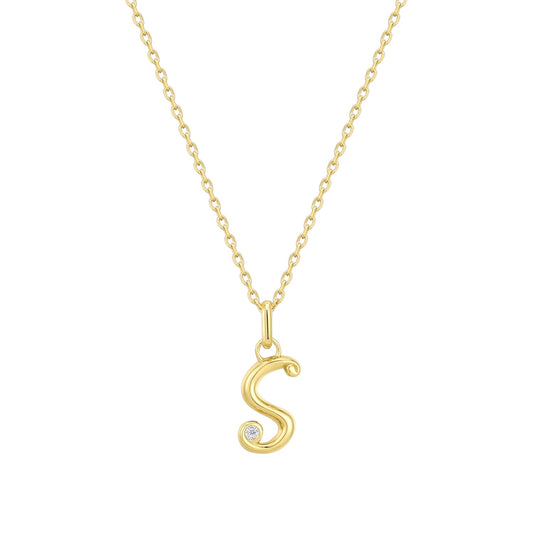 Initial Icon Necklace - S