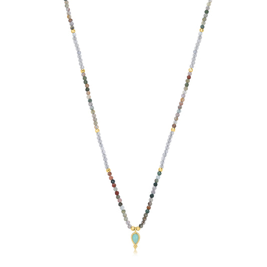 Morning Glory Amazonite Necklace