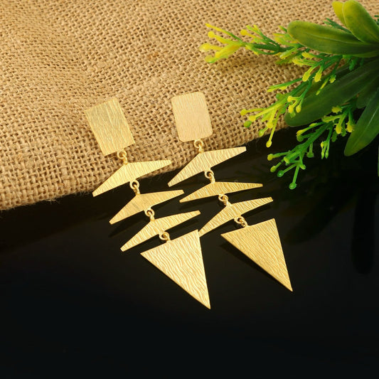 Aurora - Triangle Drops Earing