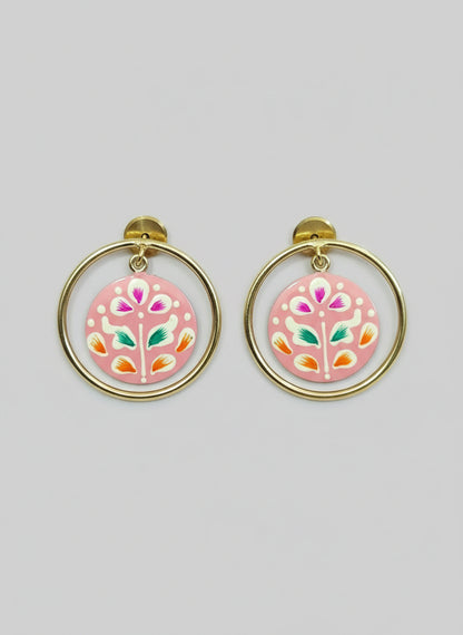 Navrang - Floral Hoop