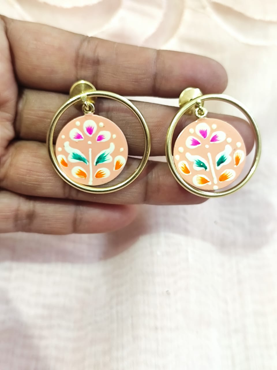 Navrang - Floral Hoop